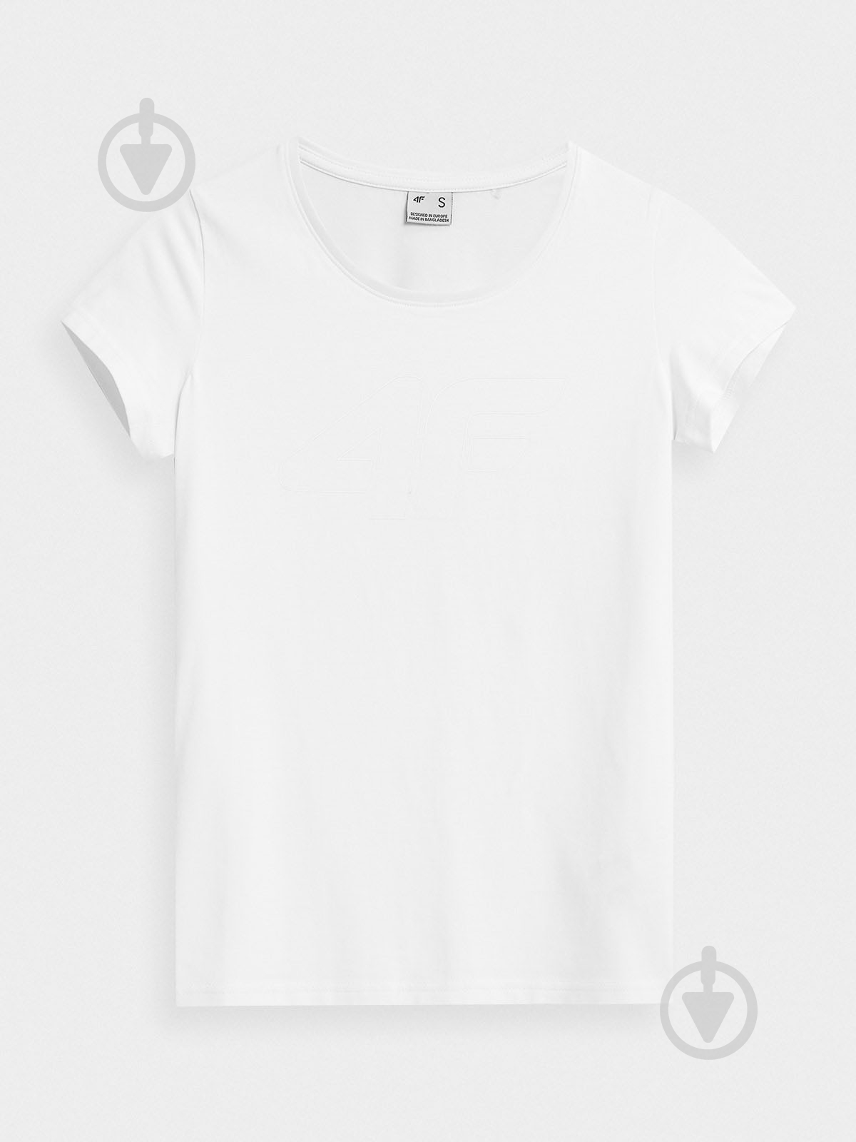 Футболка 4F TSHIRT F0907 4FAW23TTSHF0907-10S р.XL білий - фото 5