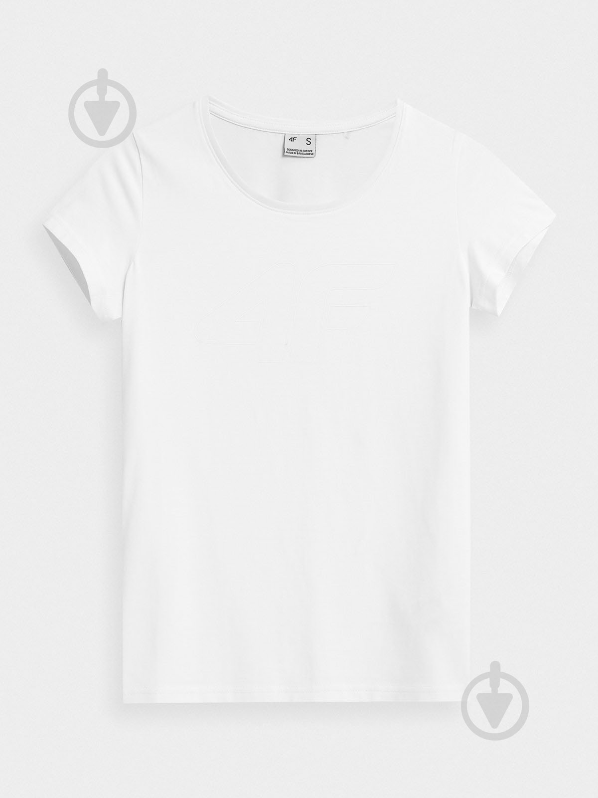 Футболка 4F TSHIRT F0907 4FAW23TTSHF0907-10S р.XS білий - фото 6