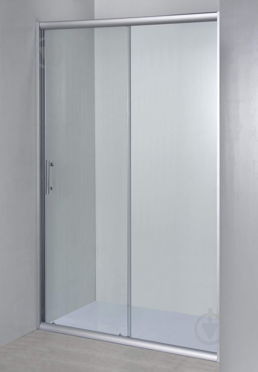 Стенка душевая DP SCR-08.1(CL)-(195х100) - фото 1