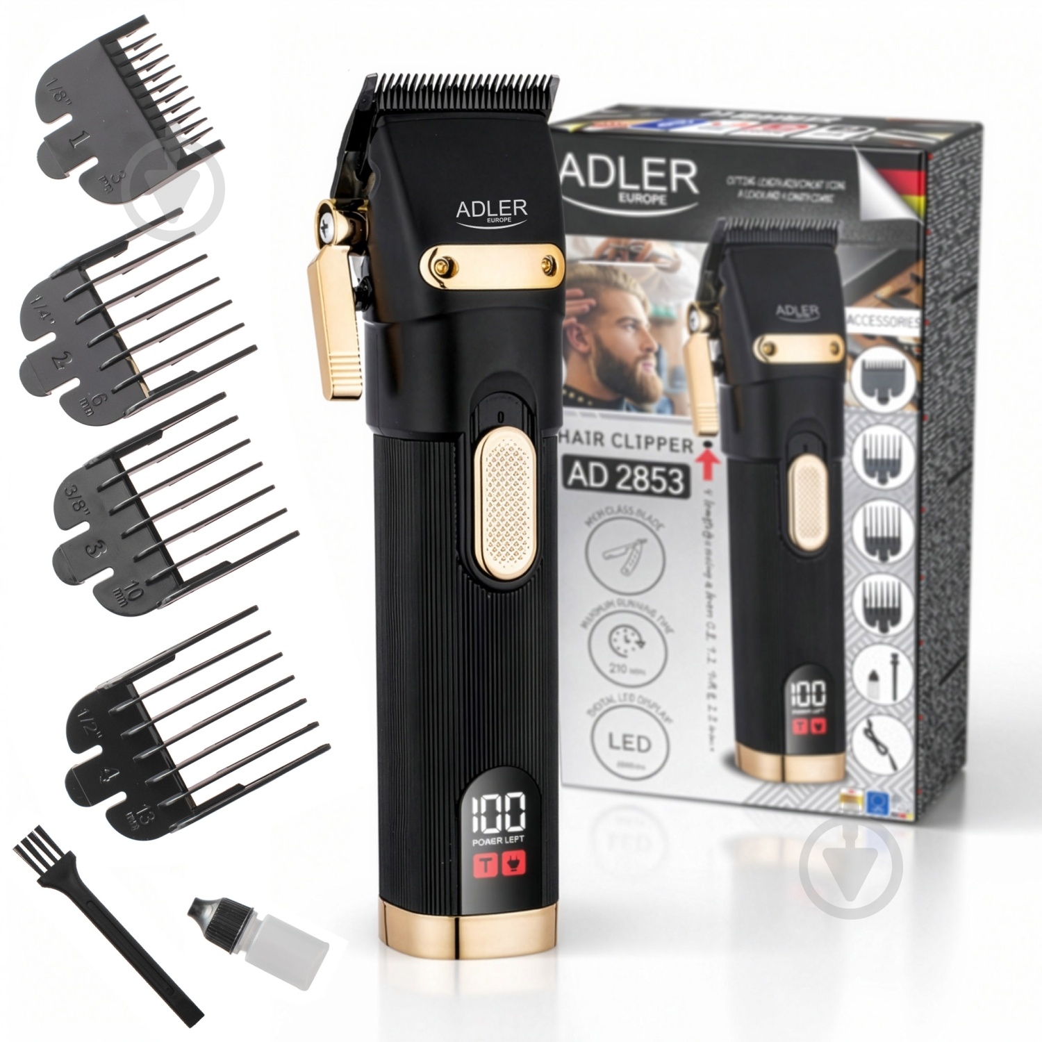Машинка для стрижки Adler AD-2853 - фото 10 Машинка для стрижки Adler AD-2853 - фото 10