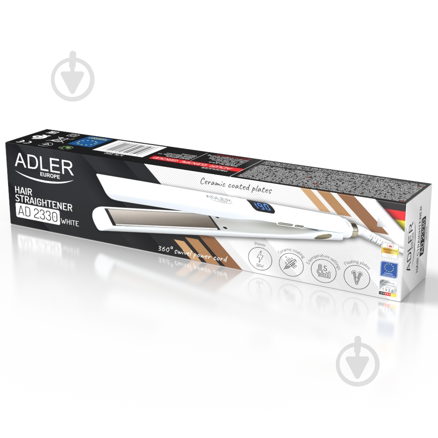 Выпрямитель для волос Adler AD-2330W - фото 9