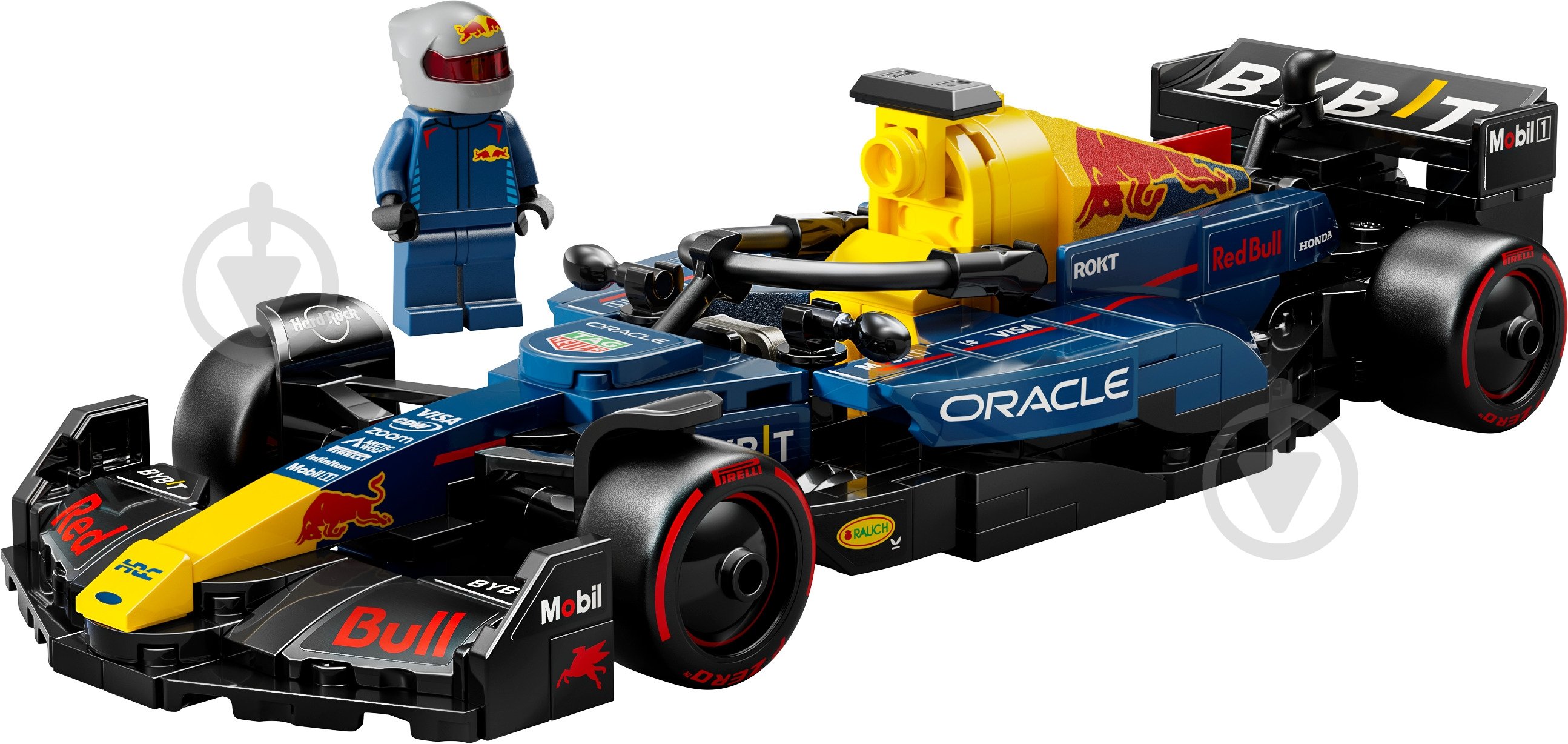 Конструктор LEGO Speed Champions Автомобіль для перегонів F1® Oracle Red Bull Racing RB20 77243 - фото 3