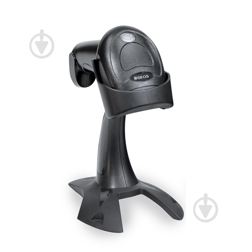 Сканер Geos SD 580 2D USB с подставкой - фото 1