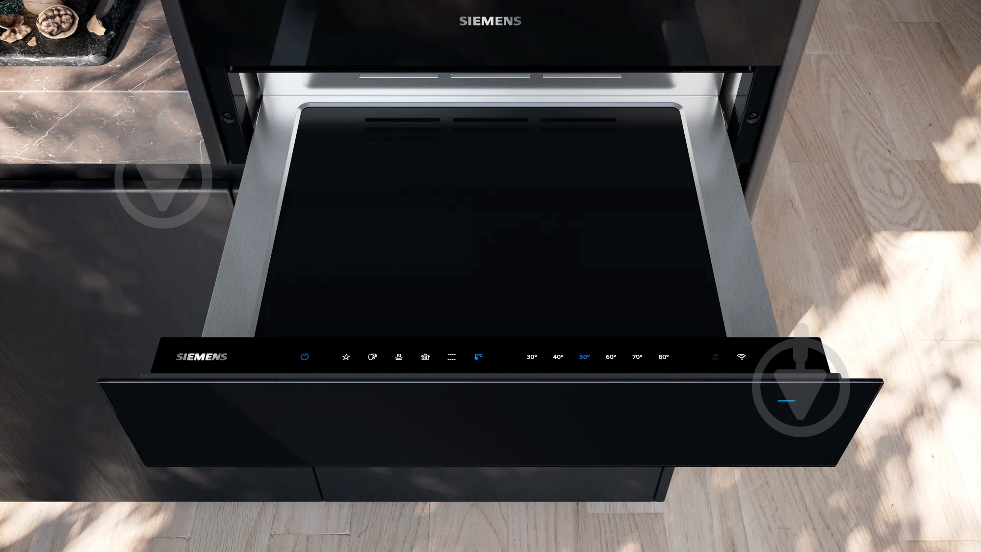 Шкаф для подогрева посуды Siemens BI710C1B1 iQ700 - фото 2