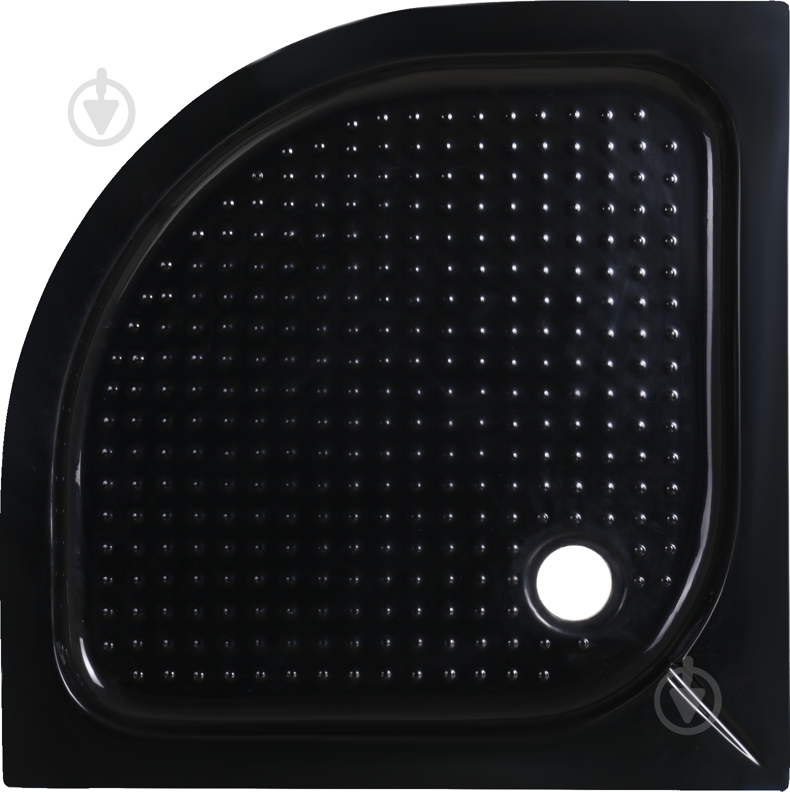 Поддон душевой EGO PRIDE BLACK 900х900х150 мм - фото 1 Поддон душевой EGO PRIDE BLACK 900х900х150 мм - фото 1