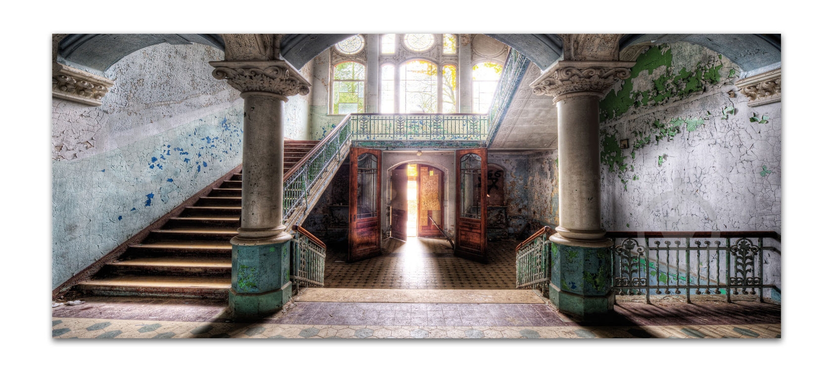 Картина Ретро гранж 57x150 см YS-Art - фото 1