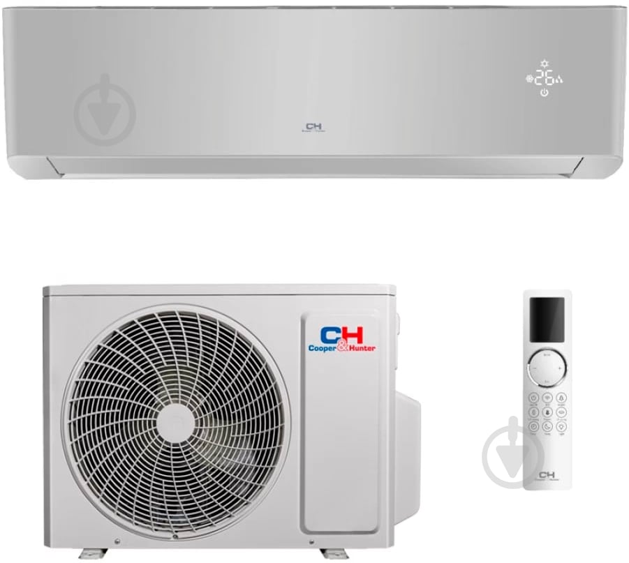 Кондиціонер Cooper&Hunter CH-S18FTXAL2-SC Supreme Continental (Silver) GEN VI - фото 1