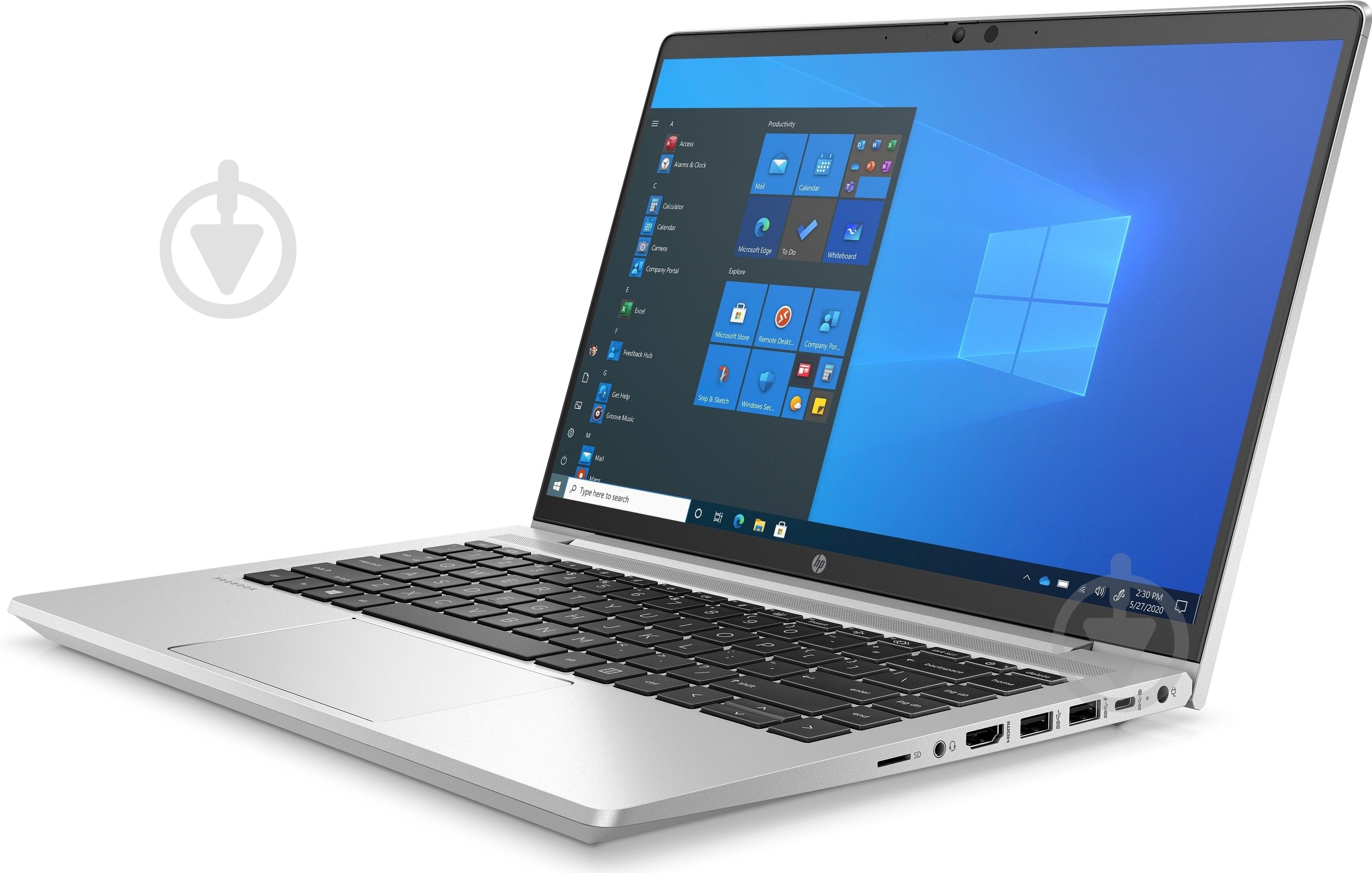 Ноутбук HP ProBook 445 G8 14" (2U741AV_V4) pike silver - фото 3