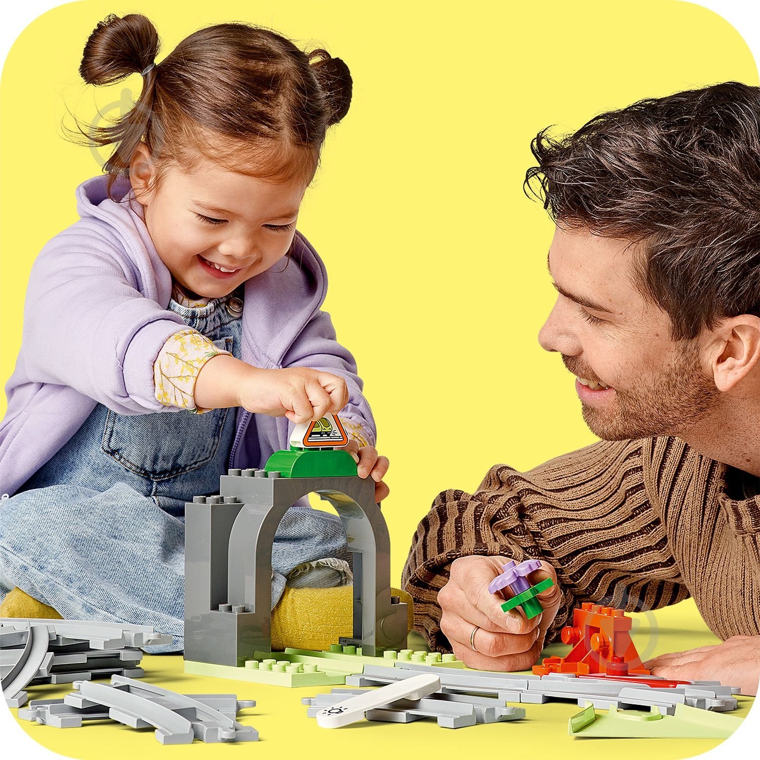 Конструктор LEGO DUPLO Дополнительный набор. Железнодорожный тоннель и колеи 10425 - фото 14 Конструктор LEGO DUPLO Дополнительный набор. Железнодорожный тоннель и колеи 10425 - фото 14