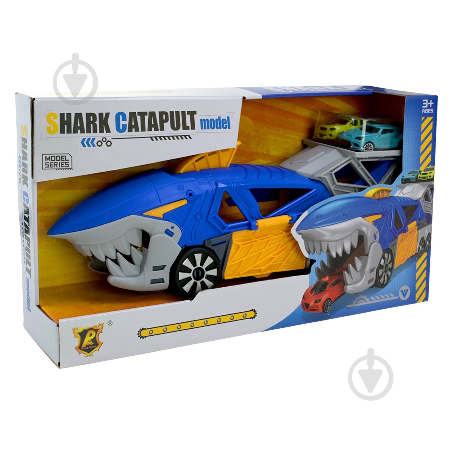 Трейлер с 2 машинками P932-A - фото 7