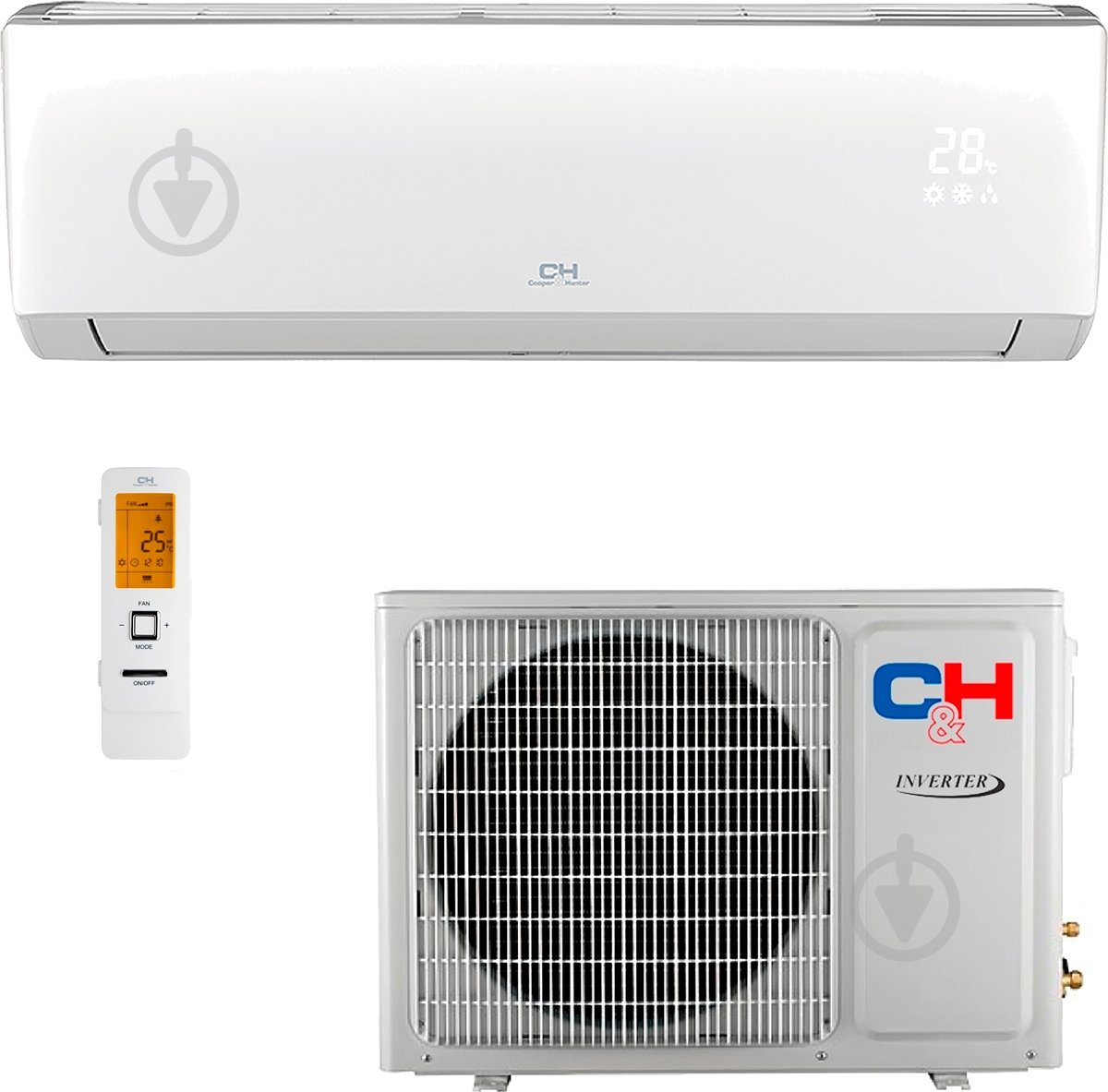Кондиціонер Cooper&Hunter Supreme Continental White CH-S18FTXAL2-WP - фото 1