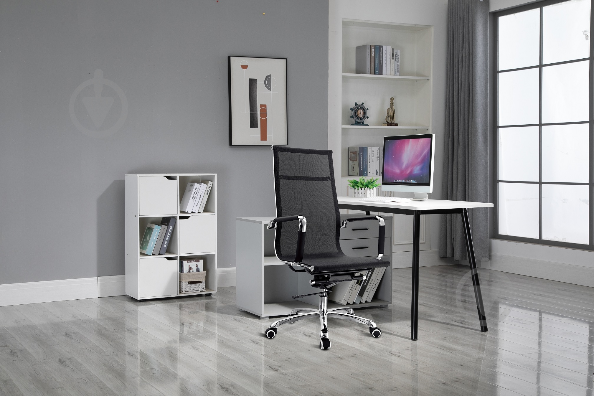 Кресло SECTOR Bront черный - фото 5