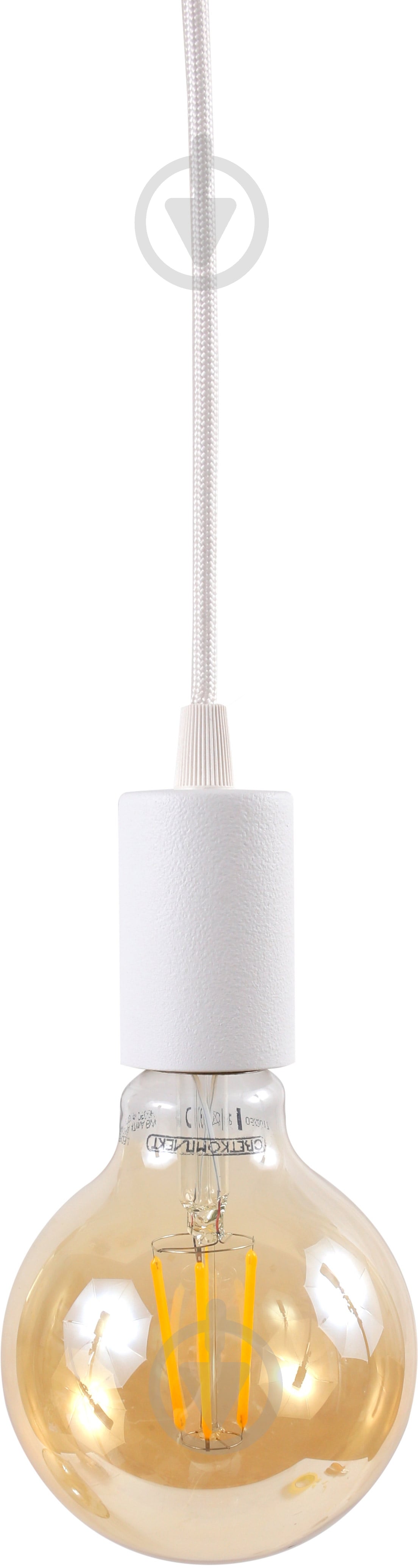 Підвіс Светкомплект EC 100 1x40 Вт E27 білий - фото 2