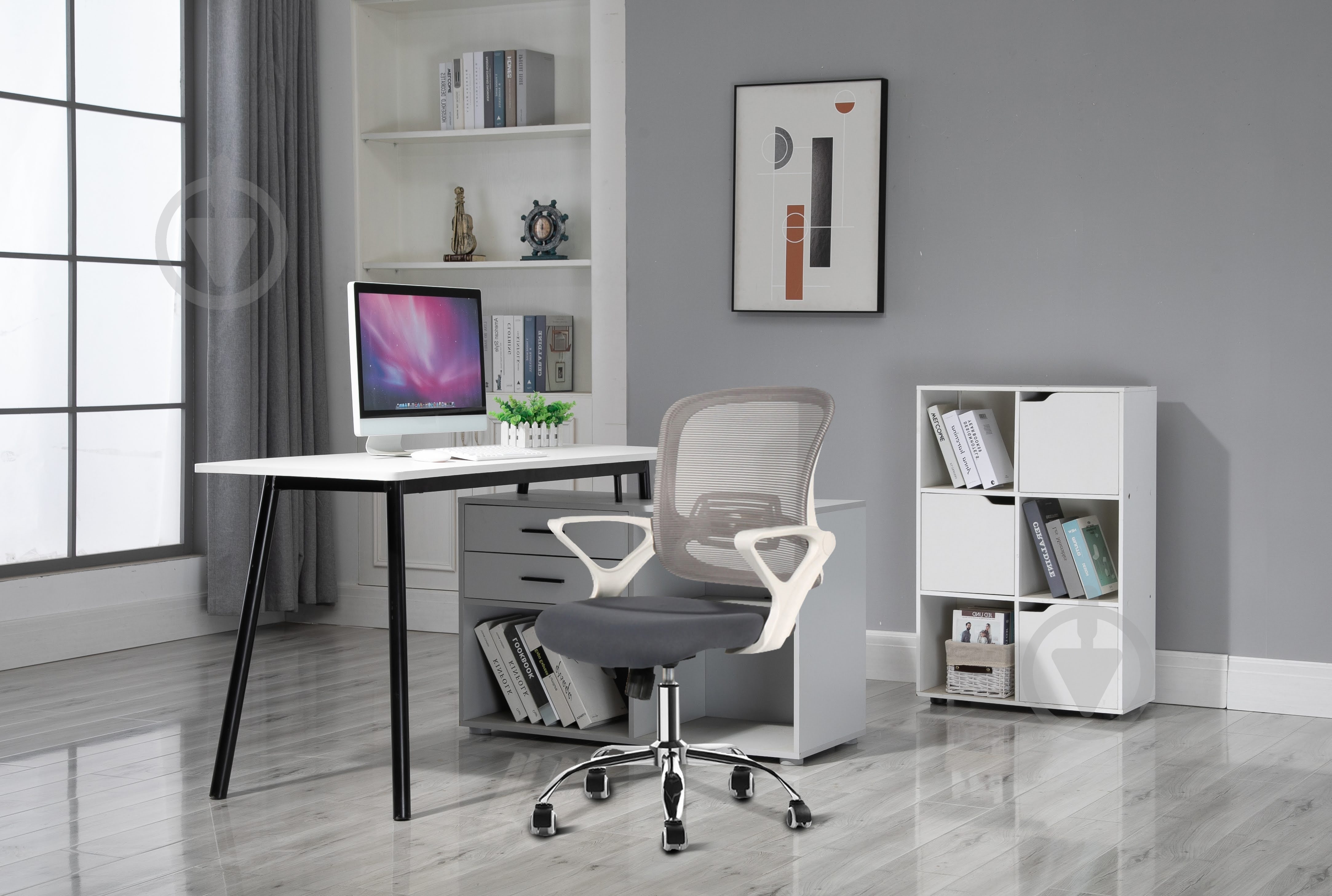 Кресло SECTOR Gefest серый - фото 7