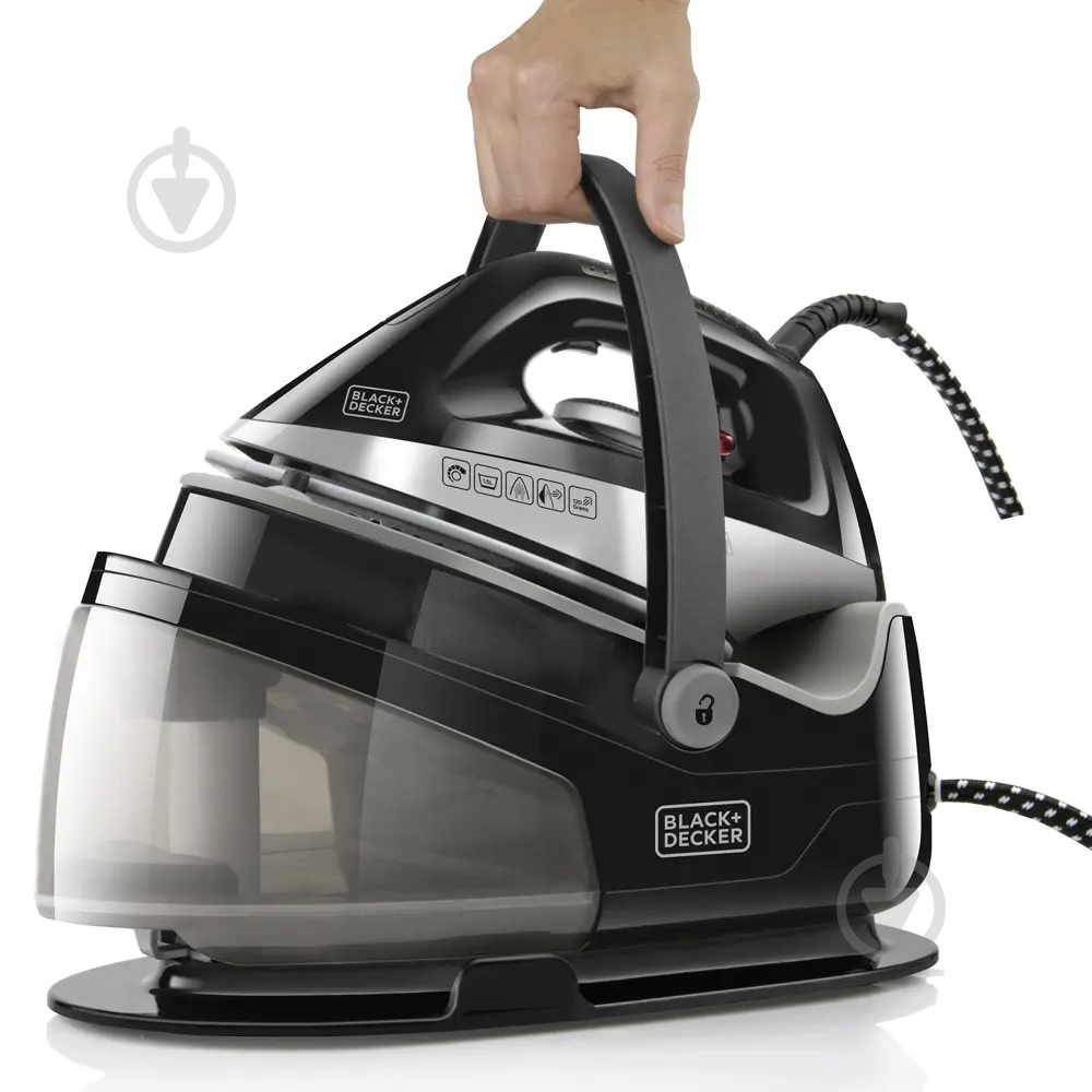 Праска з парогенератором Black+Decker BXSS2200E - фото 3