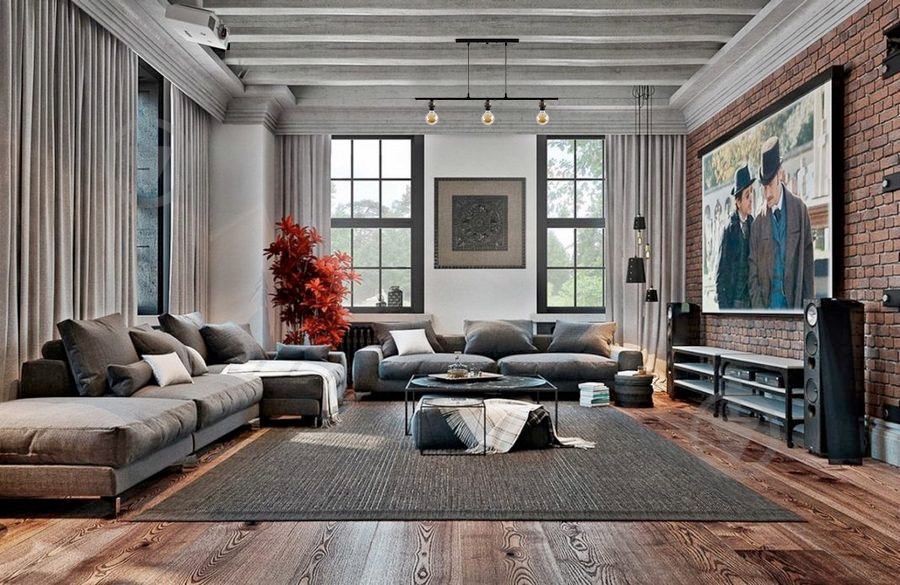 Люстра подвесная Светкомплект Loft RL 413 3x40 Вт E27 бронза/черный - фото 2