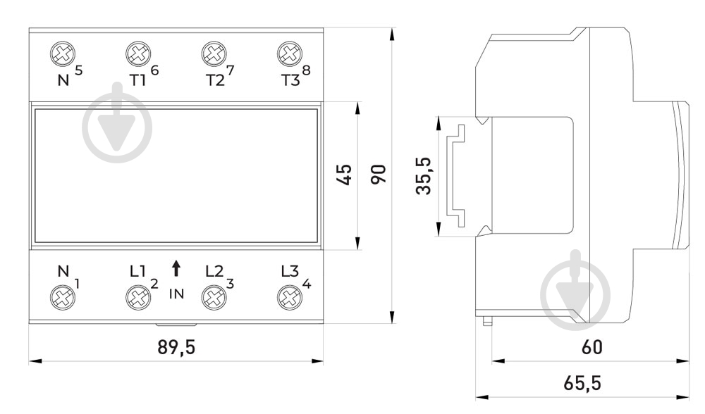Реле напряжения E.NEXT e.control.v16 p0690026 - фото 8 Реле напряжения E.NEXT e.control.v16 p0690026 - фото 8