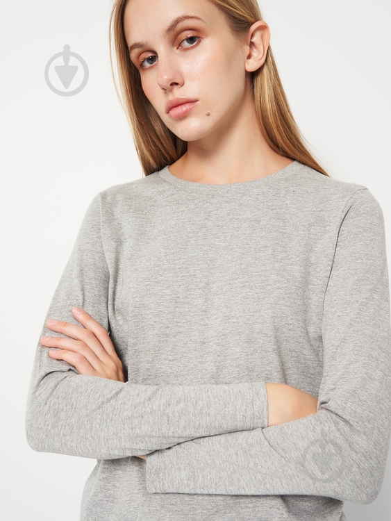 Лонгслив Sol's MONARCH WOMEN 04443350XL р.XL серый меланж - фото 2