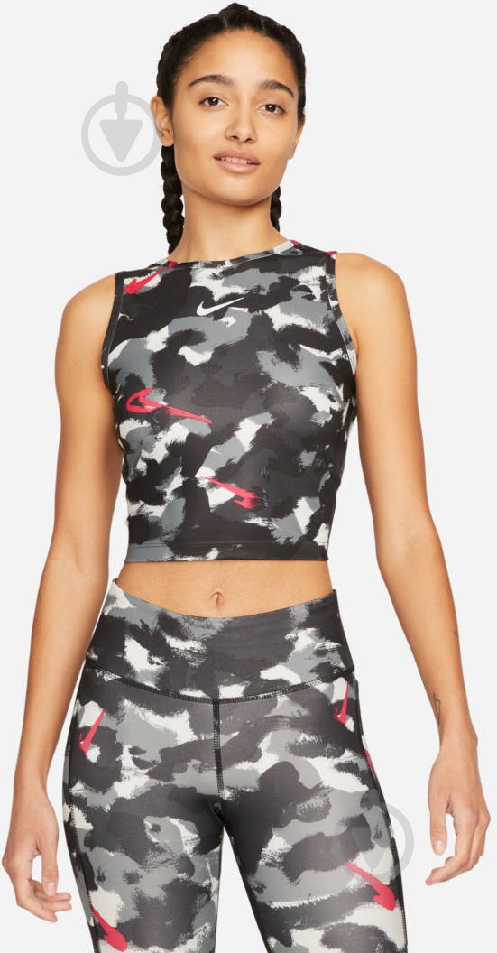 Бра Nike DM7704-025 р.XL чорний - фото 1
