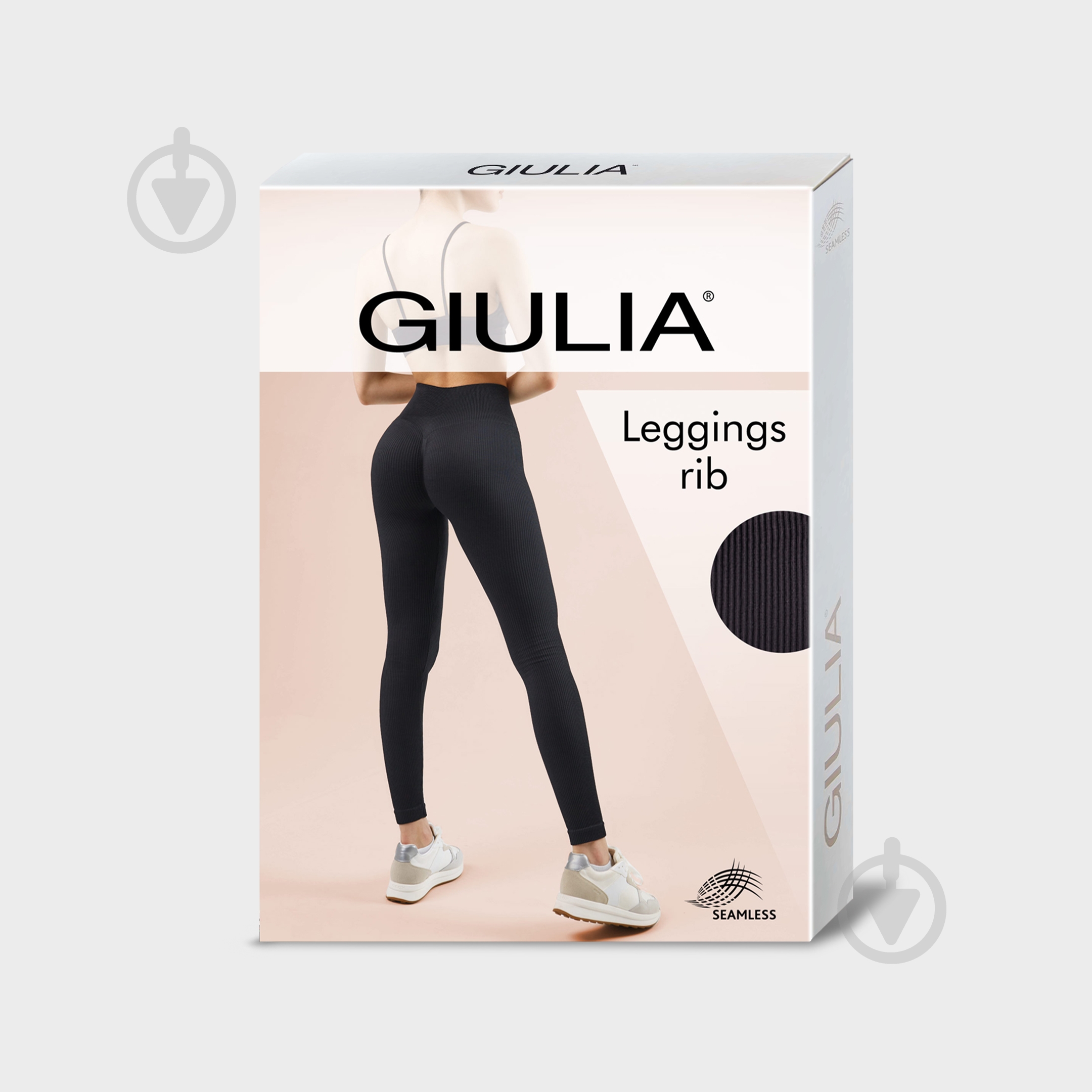Лосини Giulia Leggings rib emerald р.L/XL зелений - фото 4 Лосини Giulia Leggings rib emerald р.L/XL зелений - фото 4