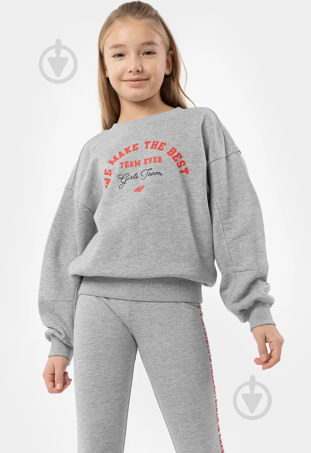 Джемпер 4F JBLD005-27M р.164 серый - фото 1