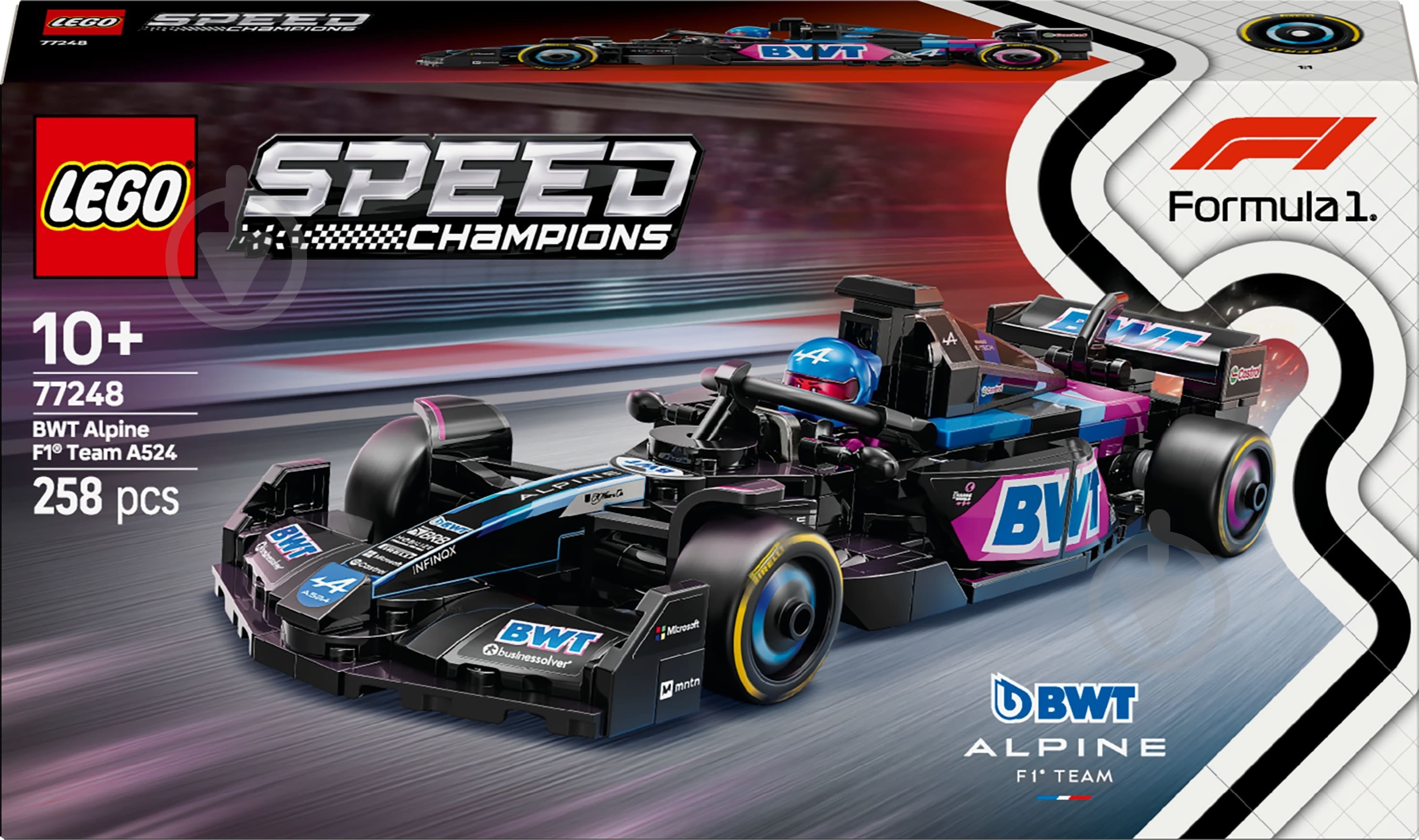 ᐉ Конструктор LEGO Speed Champions Автомобиль для гонки BWT