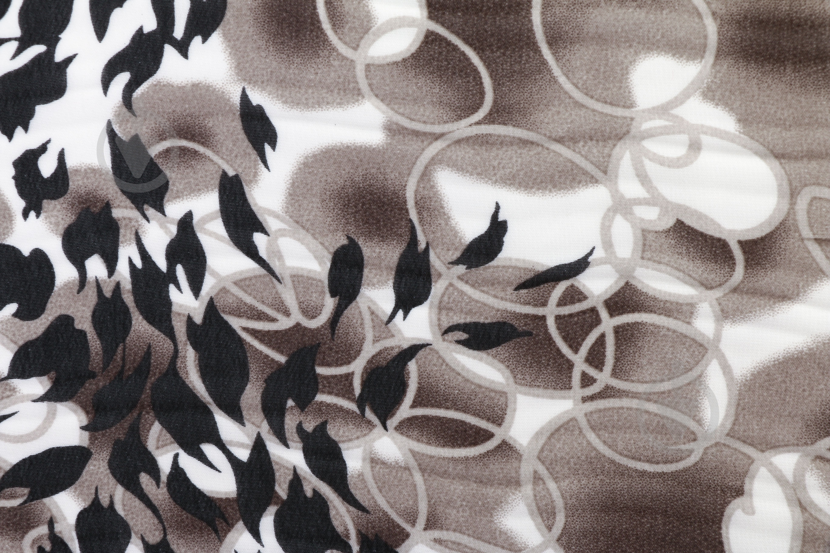 Шарфик SH005 черно-белый - фото 4 Шарфик SH005 черно-белый - фото 4