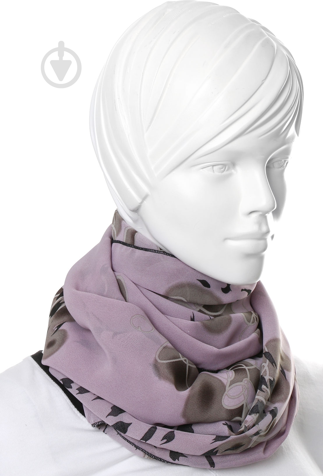 Шарфик SH007 фиолетовый - фото 2