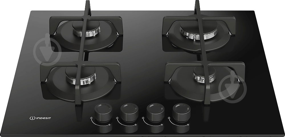 Варочная поверхность газовая Indesit ING 61T/BK 1 - фото 2