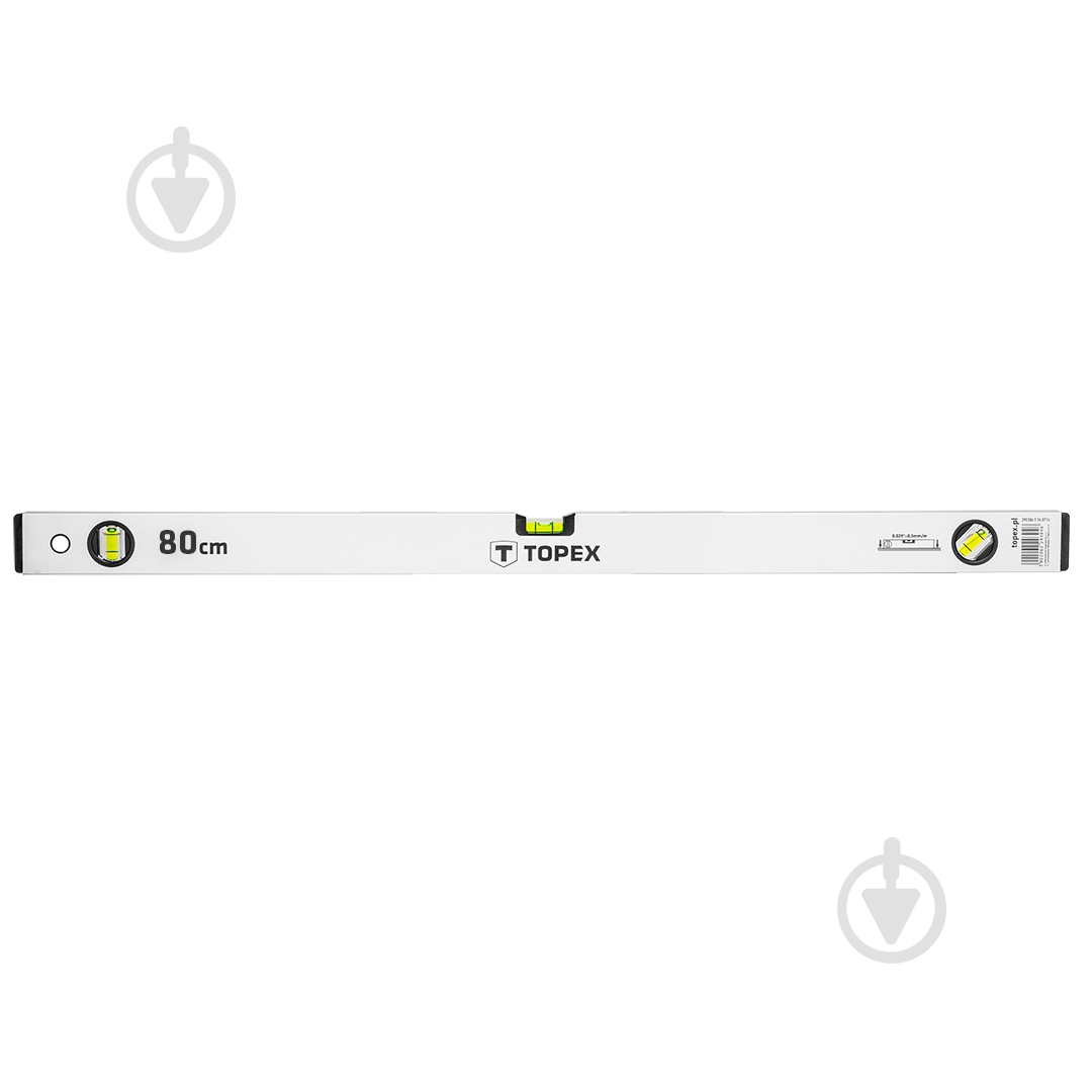 Уровень 80 см Topex 29C303 - фото 1 Уровень 80 см Topex 29C303 - фото 1
