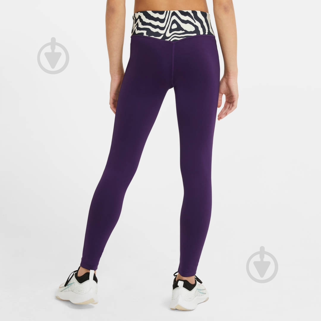 Лосины Nike DA0901-525 р.S фиолетовый - фото 2