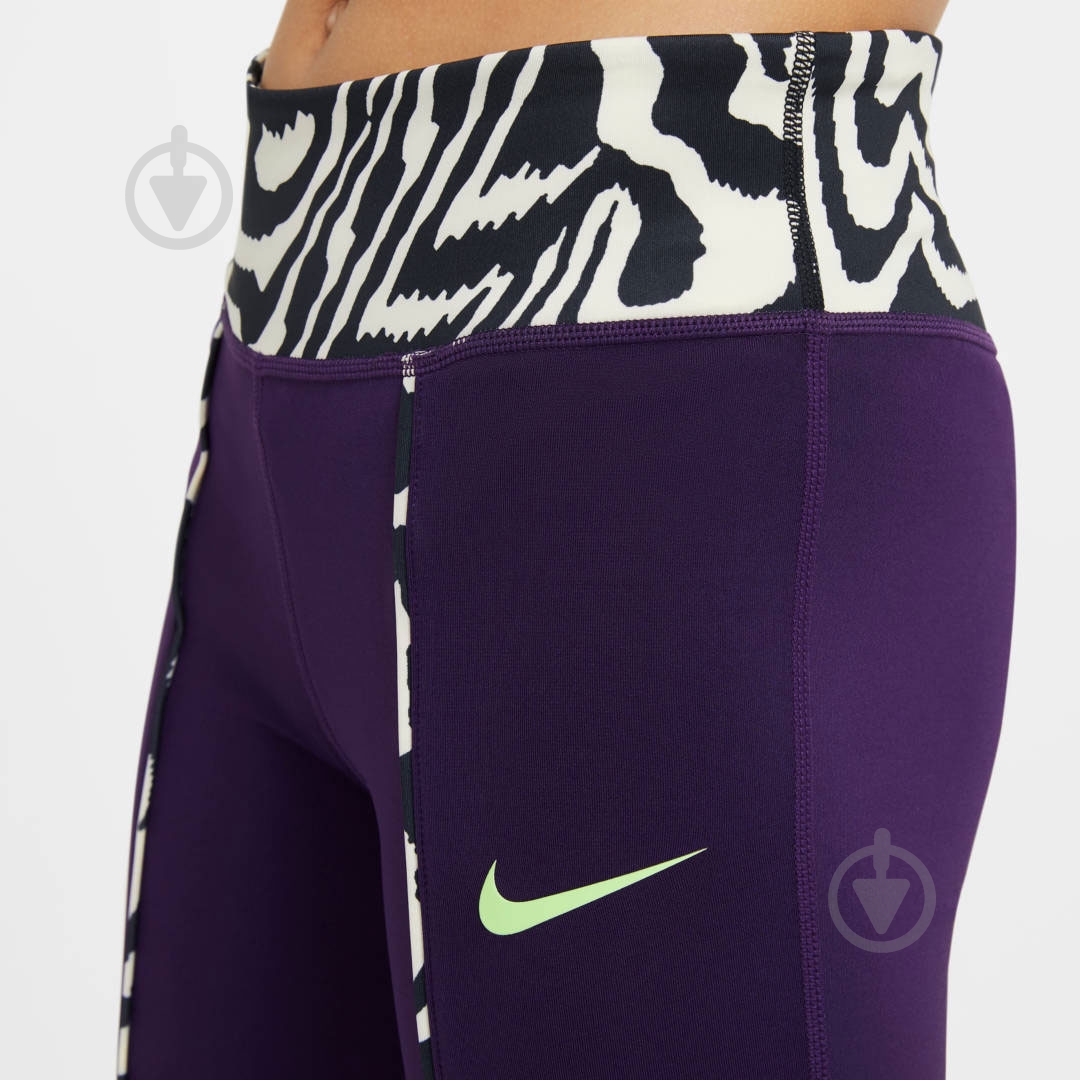 Лосины Nike DA0901-525 р.S фиолетовый - фото 3