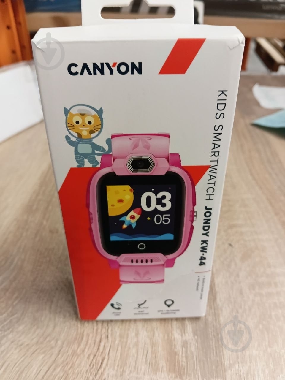 УЦІНКА! Смарт-годинник дитячий Canyon Jondy KW-44 Kids music pink 4G Camera GPS WiFi (CNE-KW44PP) (УЦ №3570) - фото 12 УЦІНКА! Смарт-годинник дитячий Canyon Jondy KW-44 Kids music pink 4G Camera GPS WiFi (CNE-KW44PP) (УЦ №3570) - фото 12