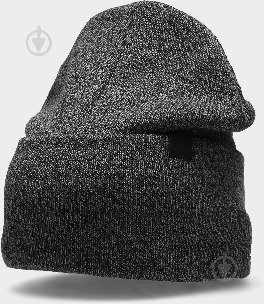 Шапка 4F D4Z21-CAM303-23M р.L темно-серый - фото 1 Шапка 4F D4Z21-CAM303-23M р.L темно-серый - фото 1