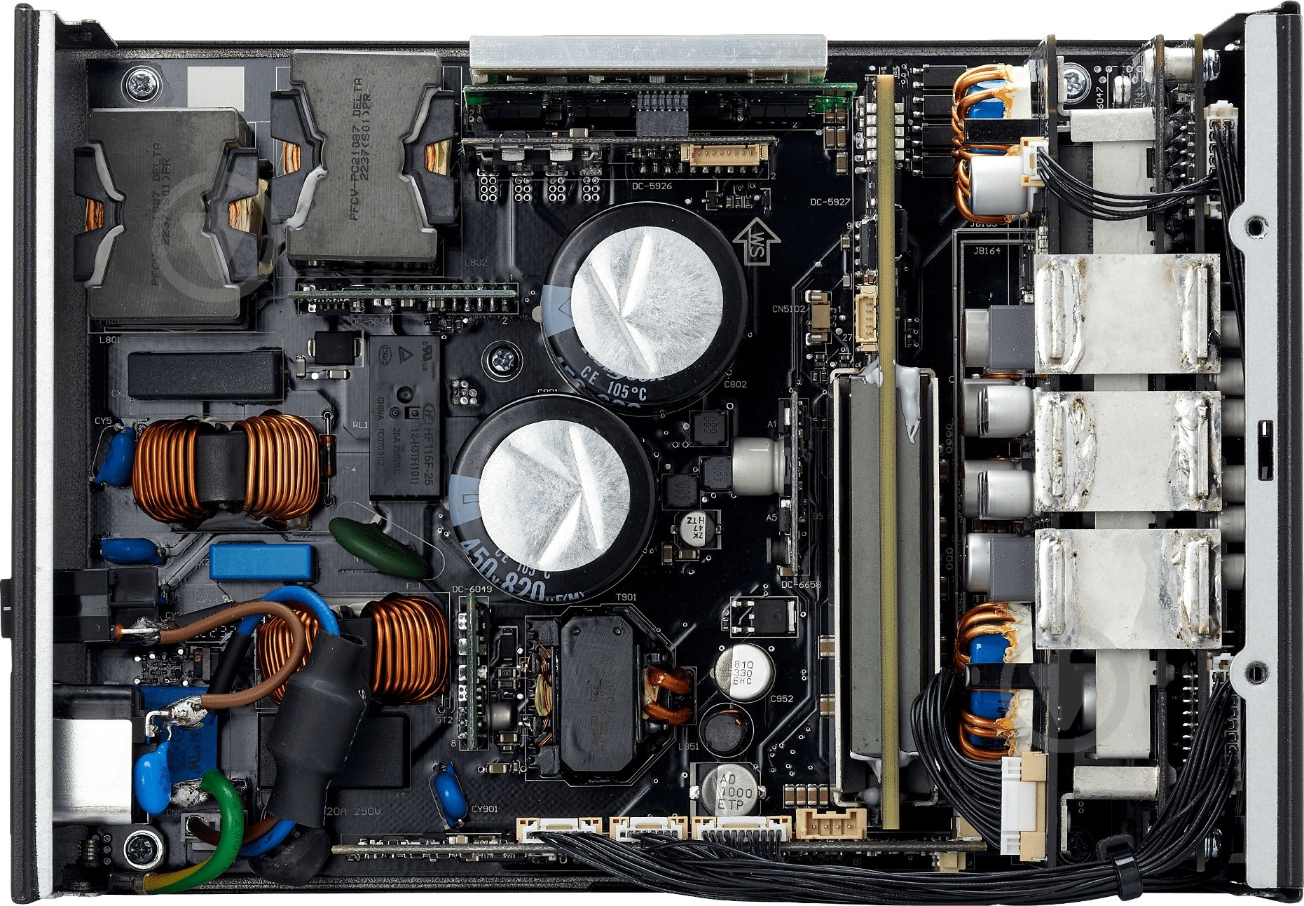 Блок питания ADATA FUSION1600T-BKCEU 1600 Вт - фото 7