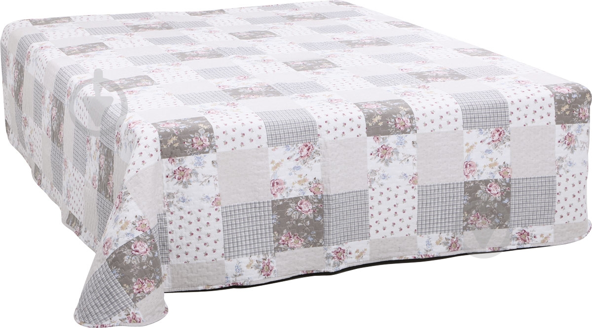 Покрывало Patchwork 220x240 см UP! (Underprice) бежевый - фото 1 Покрывало Patchwork 220x240 см UP! (Underprice) бежевый - фото 1