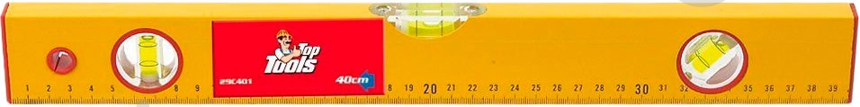Уровень 120 см Top Tools алюминиевый тип 400 29C405 - фото 1