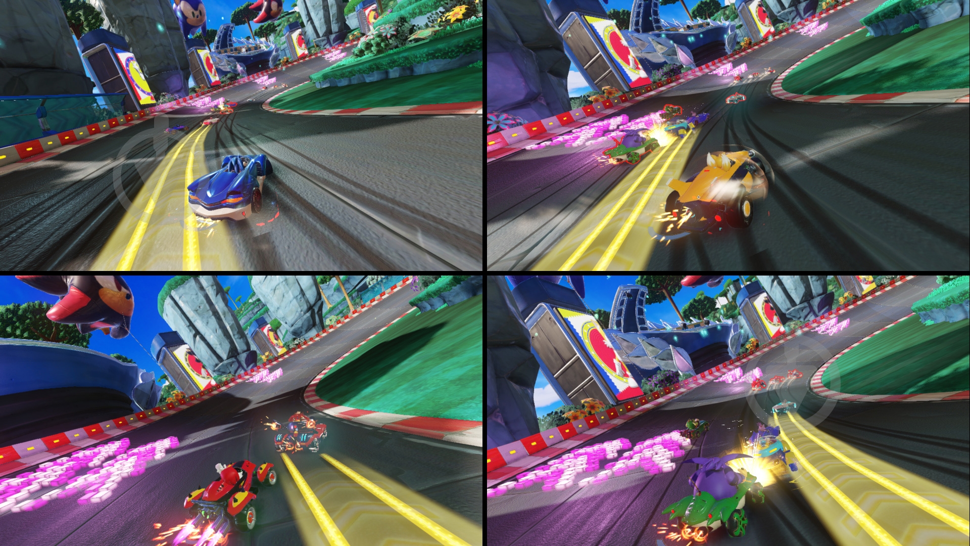 Игра Sony Team Sonic Racing (PS4, русские субтитры) - фото 7 Игра Sony Team Sonic Racing (PS4, русские субтитры) - фото 7