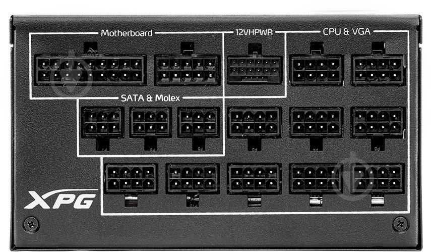 Блок питания ADATA CYBERCOREII1300P-BKCEU 1300 Вт - фото 5