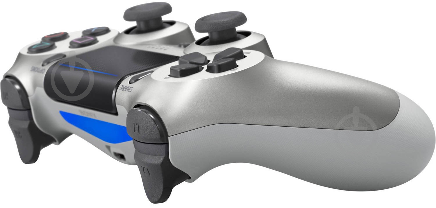 Геймпад бездротовий Sony PlayStation Dualshock v2 (9895954) cont silver - фото 3