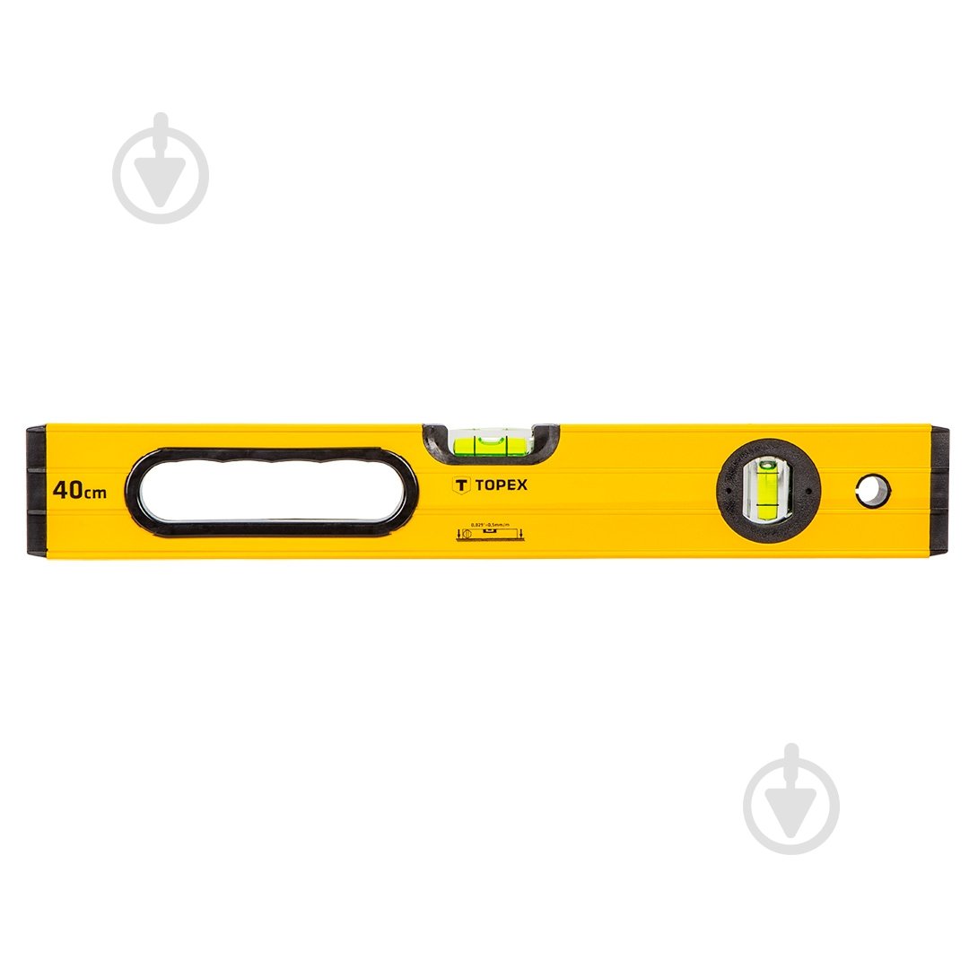 Уровень 40 см Topex 29C601 - фото 1 Уровень 40 см Topex 29C601 - фото 1