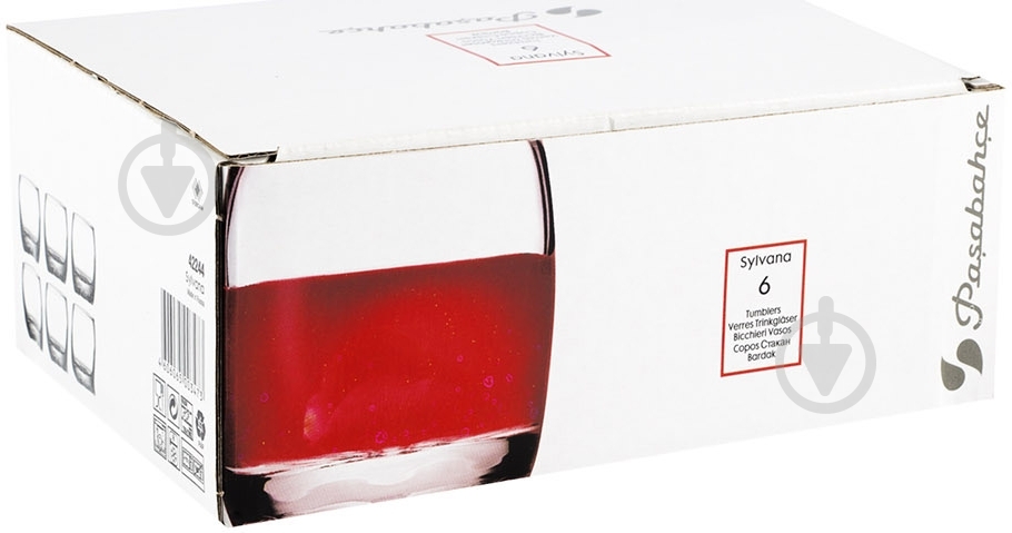 Набор рюмок Sylvana 60 мл 6 шт. Pasabahce - фото 3