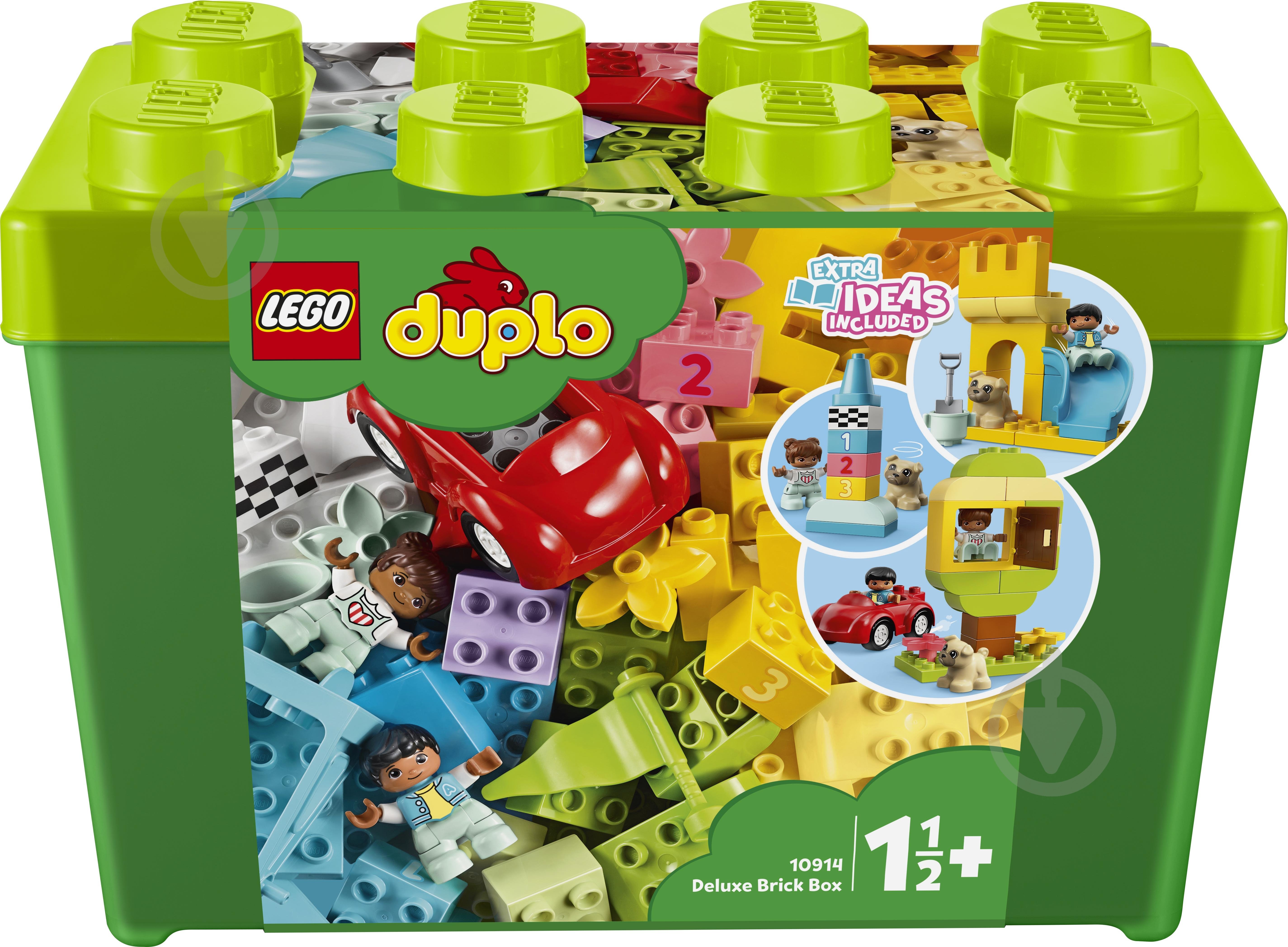 Конструктор LEGO DUPLO Велика коробка з кубиками 10914 - фото 1
