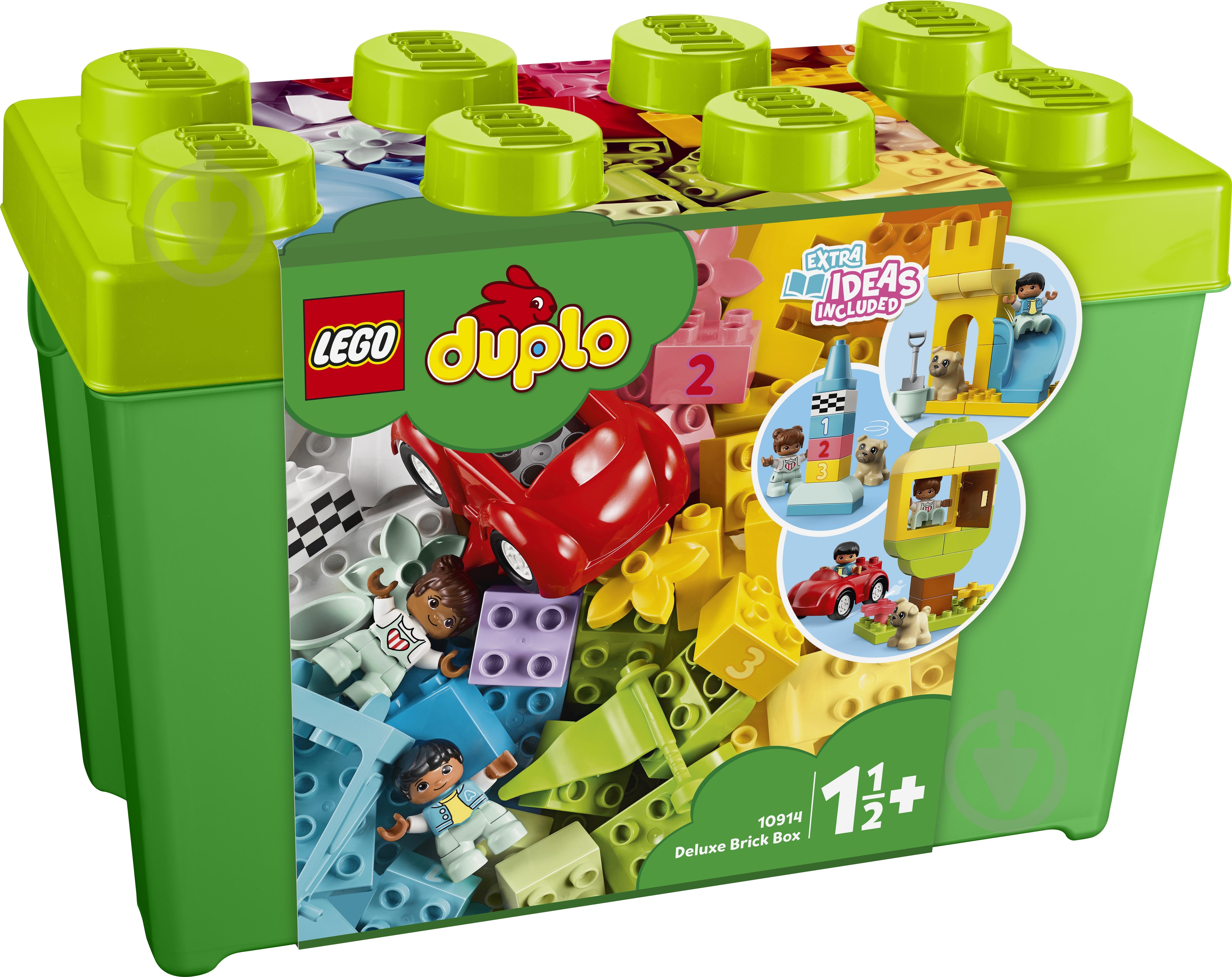 Конструктор LEGO DUPLO Велика коробка з кубиками 10914 - фото 3