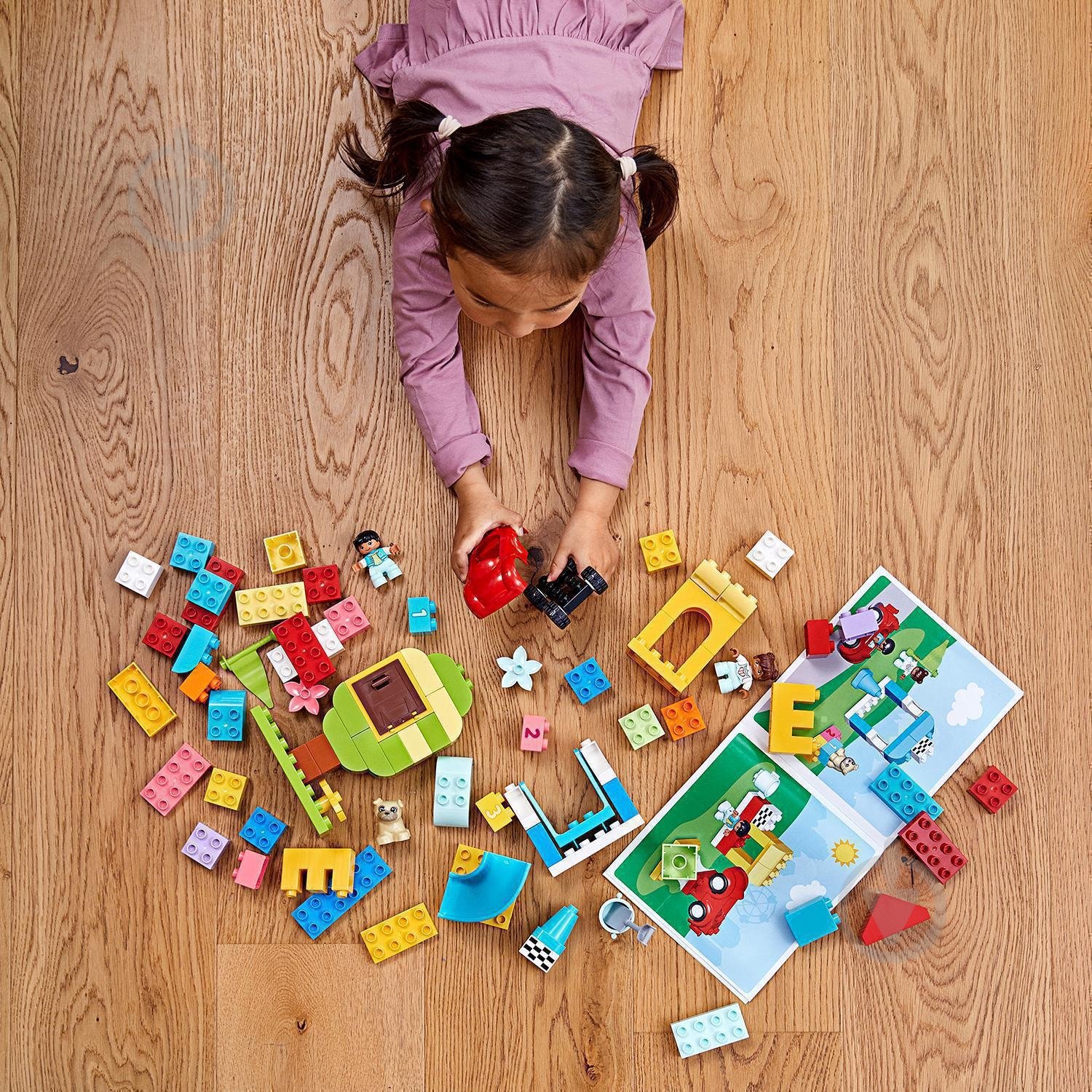 Конструктор LEGO DUPLO Велика коробка з кубиками 10914 - фото 11