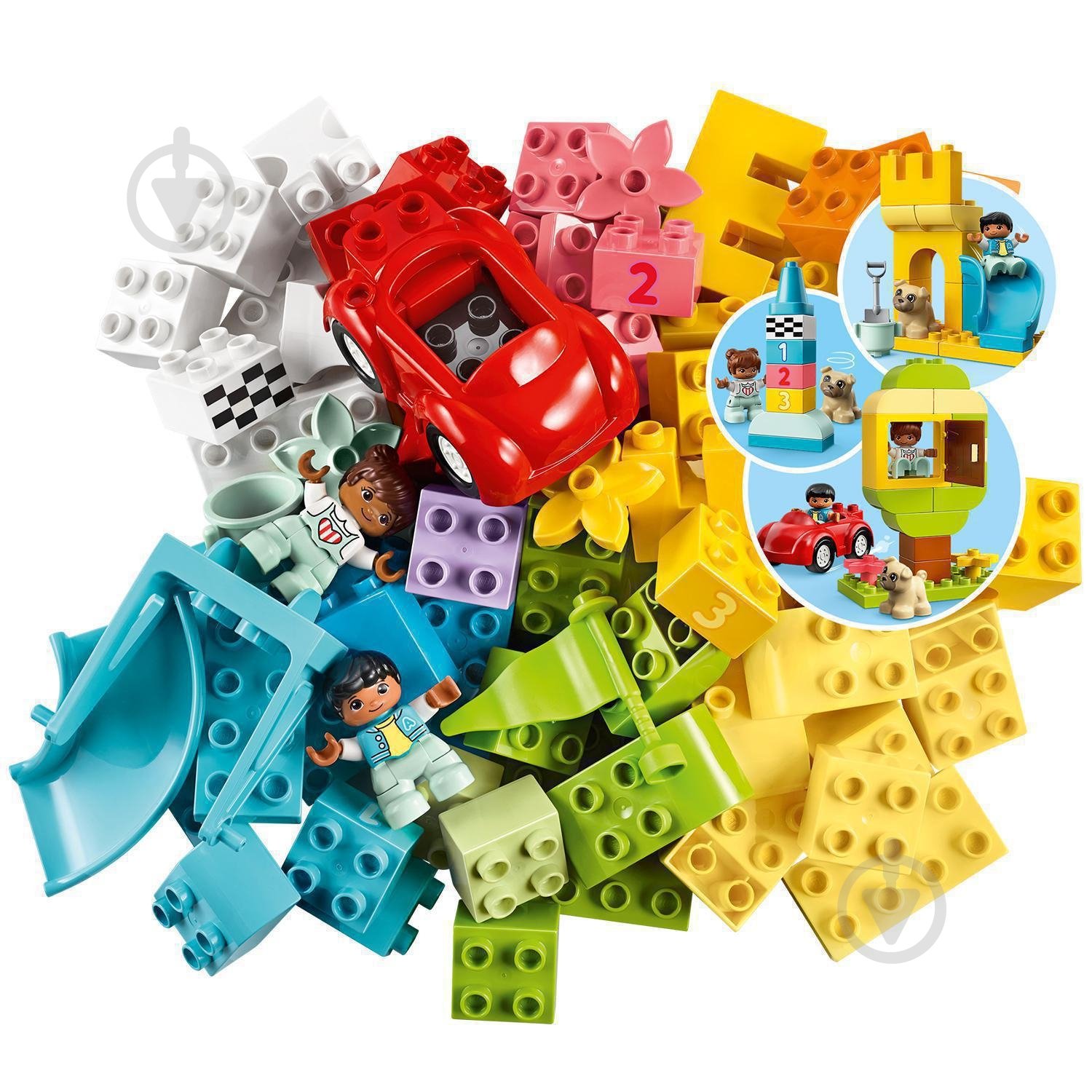 Конструктор LEGO DUPLO Велика коробка з кубиками 10914 - фото 9