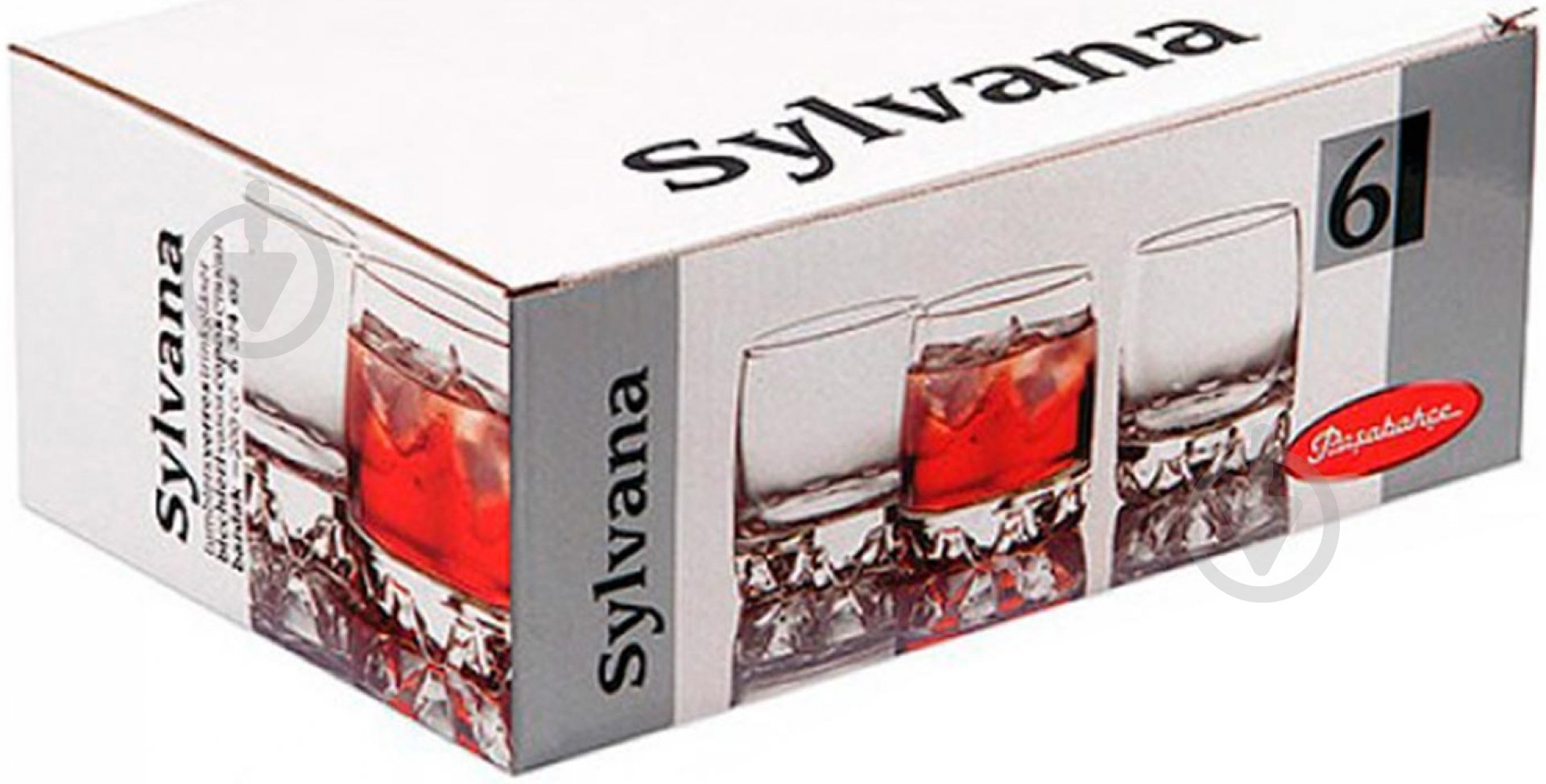 Набір склянок для віскі Sylvana 305 мл 6 шт. Pasabahce - фото 2