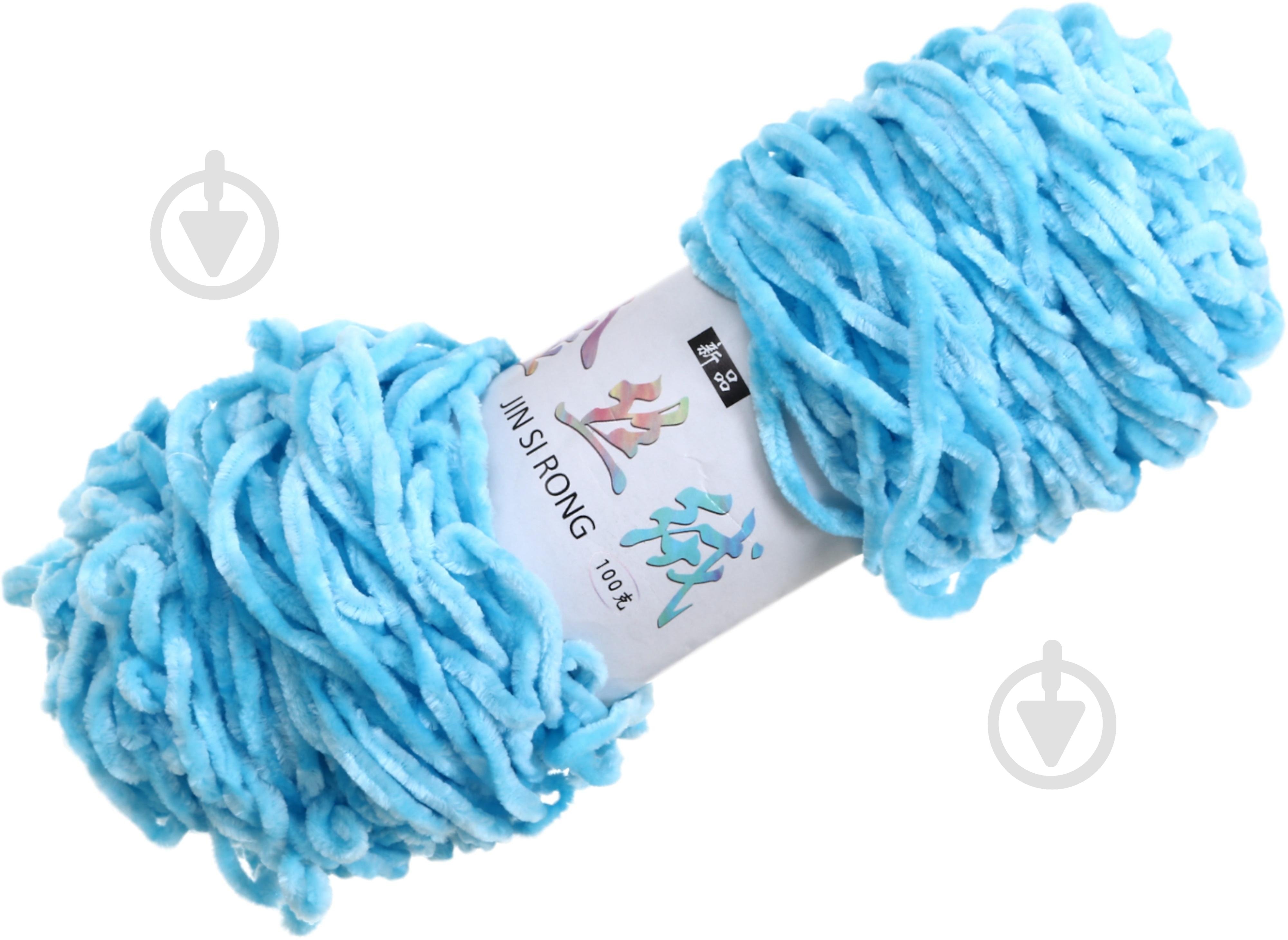 Пряжа для в'язання Brushme Elite блакитний PP113 - фото 1