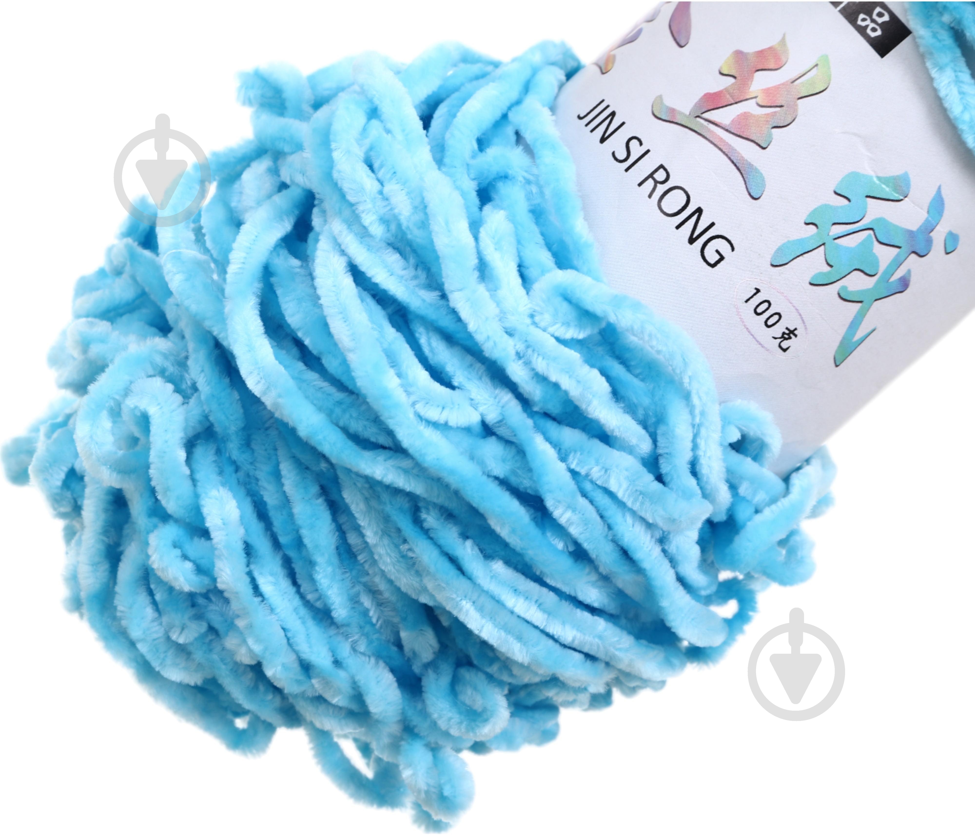 Пряжа для в'язання Brushme Elite блакитний PP113 - фото 2