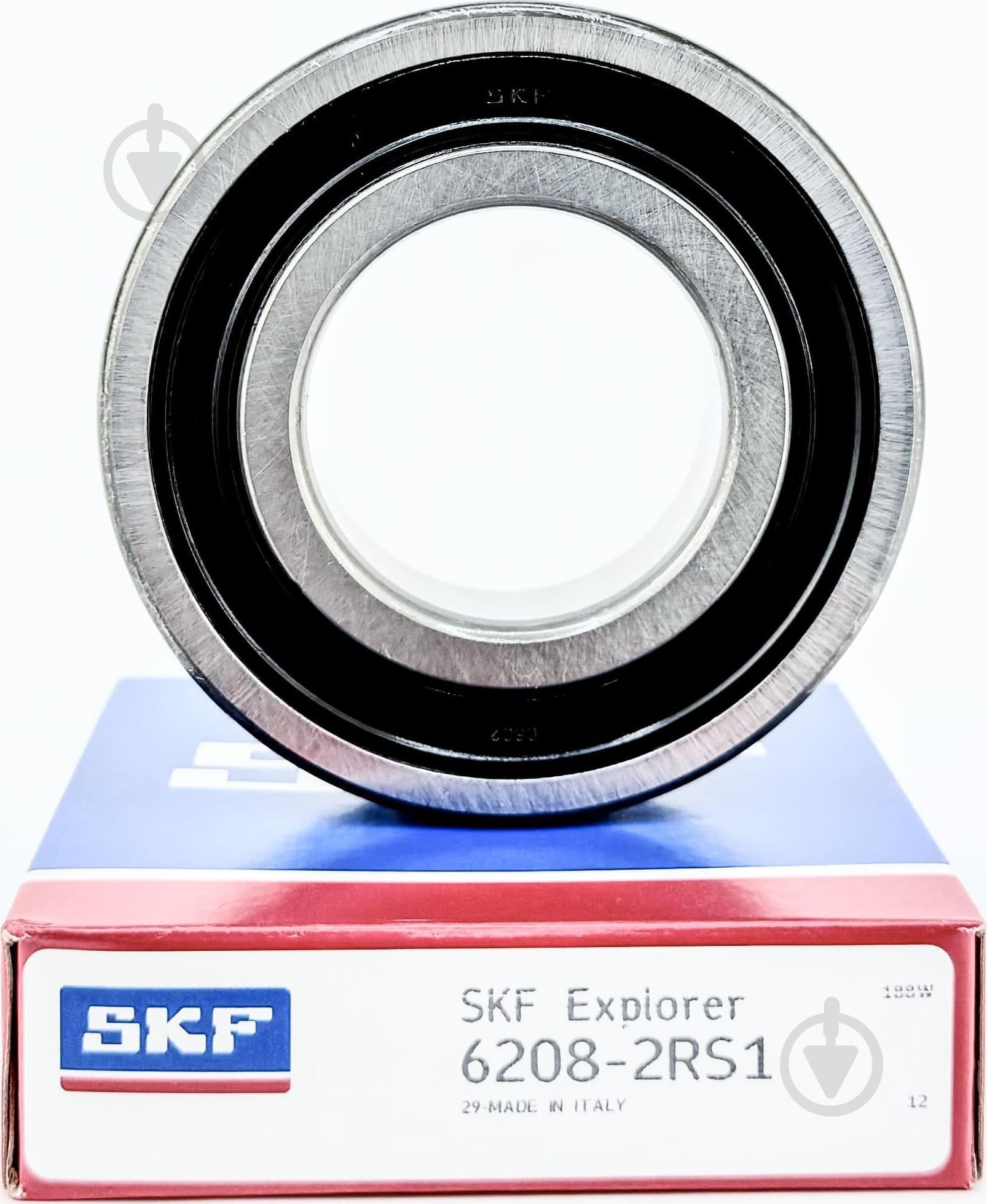 Подшипник SKF радиальный шариковый 6208 2RS - фото 1 Подшипник SKF радиальный шариковый 6208 2RS - фото 1